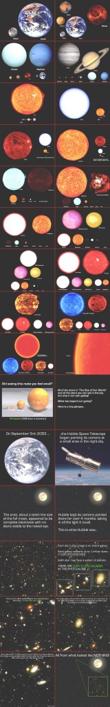 The Scale of the universe